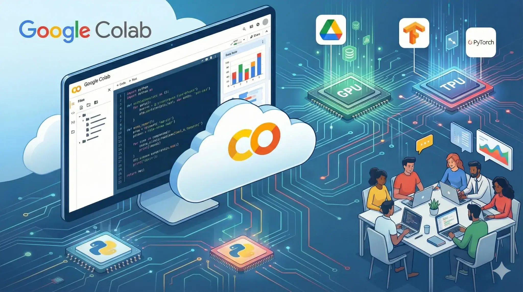 معرفی و تفاوت نسخه‌های Google Colab