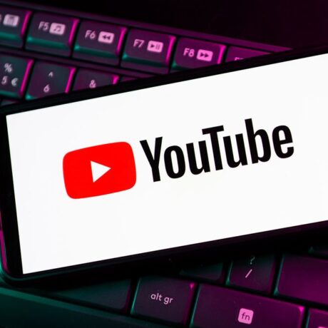 YouTub logo seen